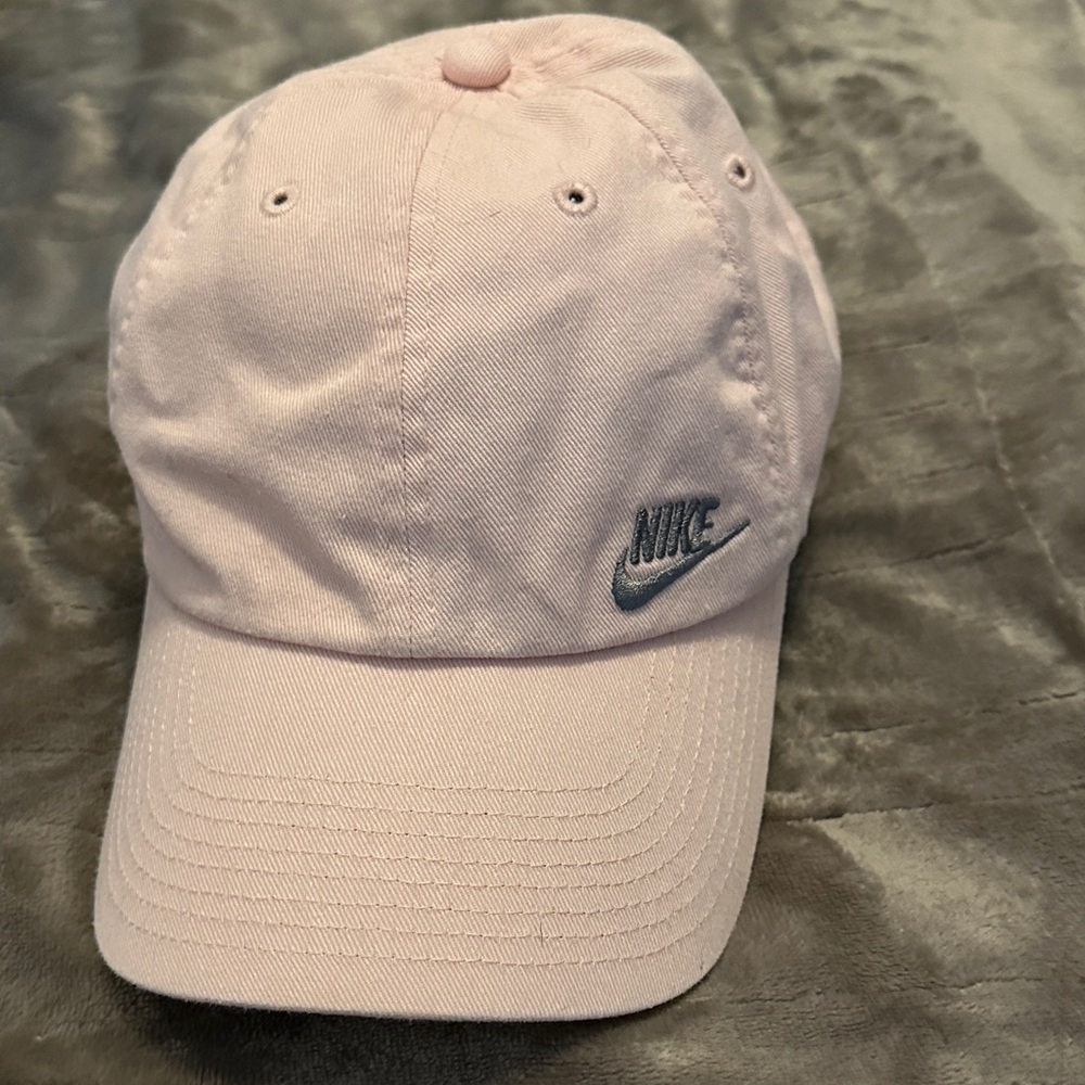 Nike Light Pink Cap with Embroidered Logo
